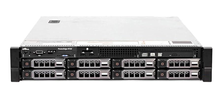 Dell PowerEdge R720 Rack Server | Dual Intel Xeon E5-2620 / 2650 / 2670 / 2680 | SAS HDD 2.5″ & 3.5″ | RAID Controller | Dual PSU | 32-256 GB RAM