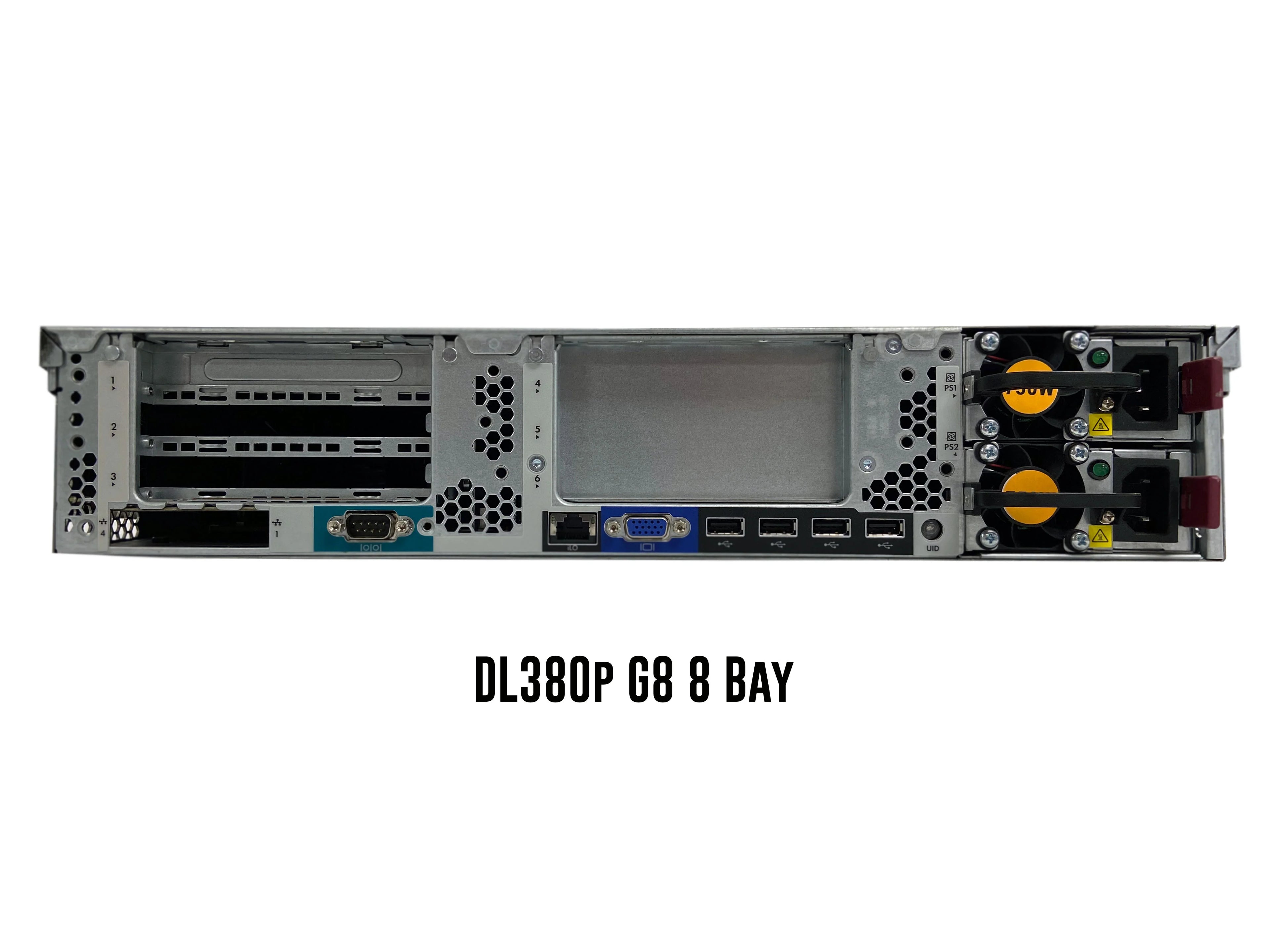 HP ProLiant DL380p G8 & G9 Rack Server | Dual Intel Xeon E5-2620 / E5-2650 | 16-32 GB DDR3 | SAS 2.5″ & 3.5″ HDD | RAID | Dual PSU
