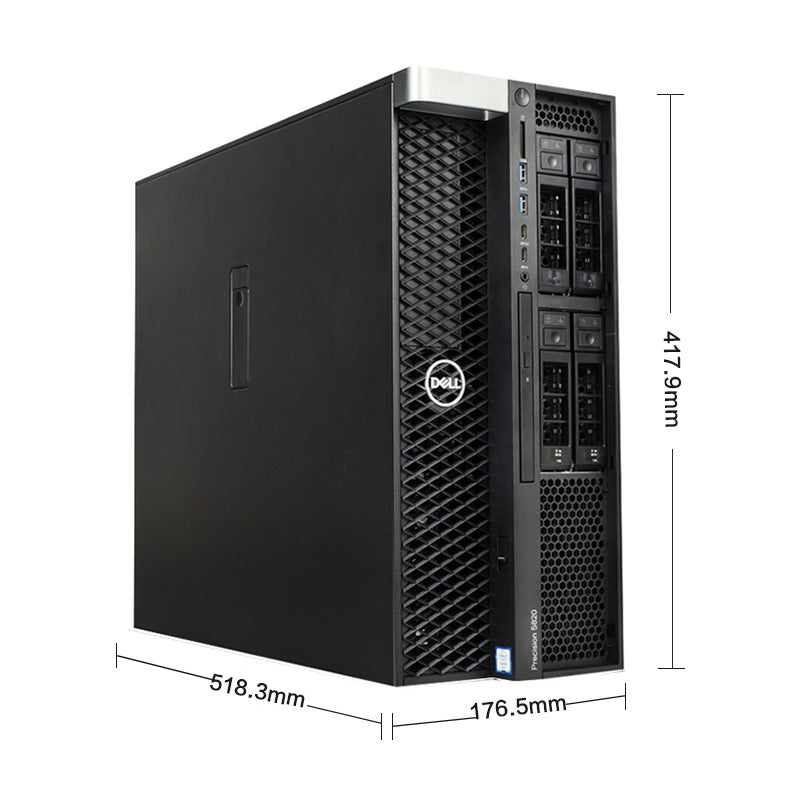 Dell Precision T5820 | Xeon W-2123 vs W-2133 vs W-2135 vs W-2145 vs W-2155 vs W-2235 vs W-2275 | 16 GB vs 128 GB DDR4 RAM