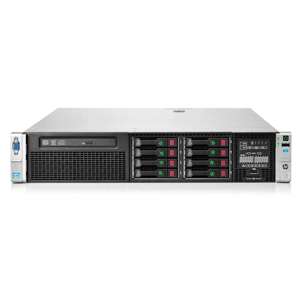 HP ProLiant DL380p G8 & G9 Rack Server | Dual Intel Xeon E5-2620 / E5-2650 | 16-32 GB DDR3 | SAS 2.5″ & 3.5″ HDD | RAID | Dual PSU